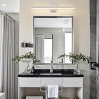 Nickel Bathroom Vanity Light 31.5 inch, 26W Dimmable 5CCT LED Bathroom Light - Image 7