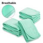 Whaline 4 PCS Spa Headband, Make up Hair Band, Stretch Terry Cloth Headband - Image 4
