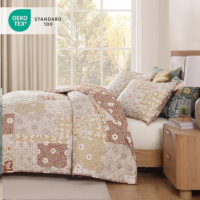 CASAAGUSTO Queen Quilt Set - Image 7