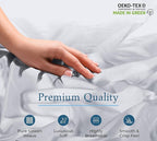 Royale Linens 400 Thread Count 100% American Grown Cotton Fitted Sheet Full Size - Image 8