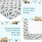 lasoftan Kids Sheet Set Full Size, Full Sheet Set - Image 4
