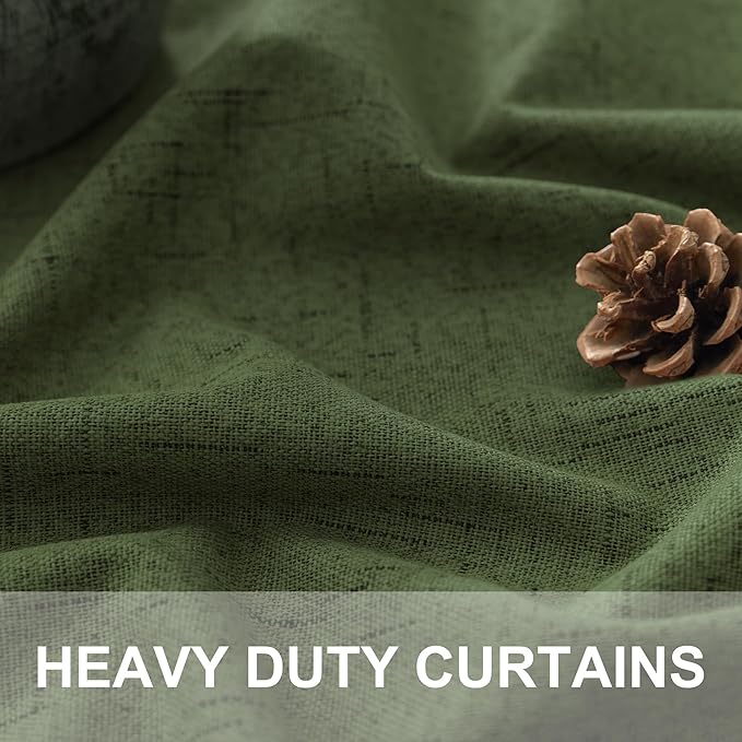 Christmas Green Blackout Curtains - Image 3