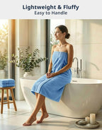 LANE LINEN Premium Bath Towel Set of 12 – 100% Cotton Towels - Image 2