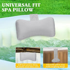 Hot Tub Pillow，Bath Pillow for Headrest，Universal Spa Pillow Height Adjustable - Image 2