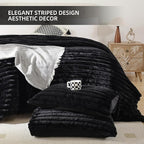 Smoofy Fluffy King Size Comforter Set 3 Pieces - Image 3