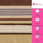 CASA COPENHAGEN He & She 2Pcs 100% Egyptian Cotton Large Designer Bathsheet - Image 4