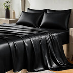 CozyLux Satin Sheets Full Size Sheets by CozyLux