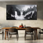 Mountain Hand Painting Wall Decor - Image 5