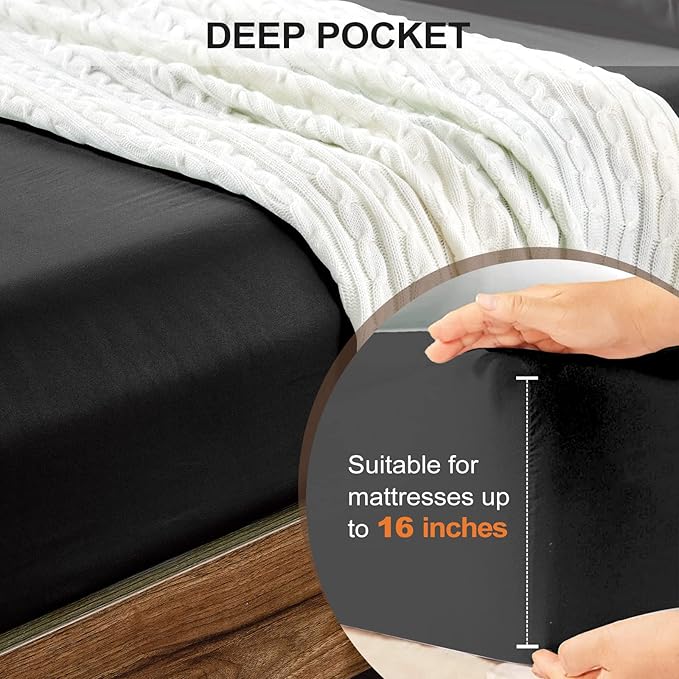 FreshCulture Full Fitted Sheet Only 2 Pack - Image 4