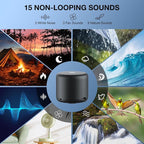 White Noise Machine Baby Portable Sound Machine, LEICEX Travel Sound Machine - Image 3