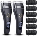 2 Pack Electric Foot File Callus Remover by Celepen