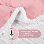 LaffyLo Electric Heated Blanket Throw Size - Image 2
