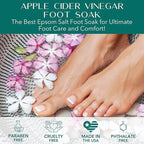 Laki Naturals Apple Cider Vinegar Foot Soak, Foot Detox Soak, Pedicure Soak - Image 2