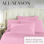 Danjor Linens Bed Sheet Set Cal King - Image 6