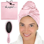 Microfiber Hair Towel Wrap by THEPERFECTHAIRCARE