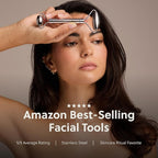 304-Grade Stainless Steel Facial Roller, Face Roller - Image 3