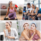 Ztomine Spa Headbands for Washing Face or Facial, Terry Cloth Headband Wash - Image 6