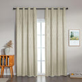 Amazon Basics Jacquard 2-Piece 100% Blackout Curtains, Living Room and Bedroom by AmazonBasics