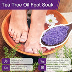 Foot Soak Salts 4 Pack Kit 56 OZ Himalayan Pink Salt Lavender Orange Rose Scent - Image 3