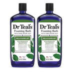 Dr Teal's Foaming Bath with Pure Epsom Salt, Relax & Relief with Eucalyptus & by DrTeals