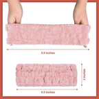 Chuangdi 3 Pieces Spa Headband for Women Facial Makeup Headband Soft Terry - Image 3