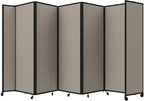 Versare Room Divider 360 Portable Wall Partition | Folding Panels | Large by VERSARE