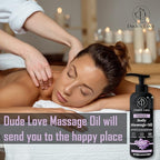 Organic - Lavender Floral Edible Full Body Massage Oil - Relaxing, Calming | No - Image 4