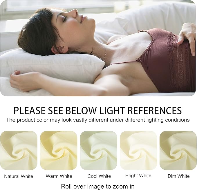 NTBAY 2-Piece Body Pillowcase Set, 20x54 inches, Smoke Grey, Microfiber - Image 8