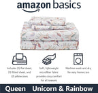 Amazon Basics Kid's Soft Easy-Wash Microfiber 4-Piece Sheet Set - Image 2