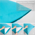 NTBAY Standard Pillow Cases Set of 2, 2 Pack Brushed Microfiber 20x26 Pillow - Image 4