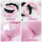 Ztomine Spa Headbands for Washing Face or Facial, Terry Cloth Headband Wash - Image 5