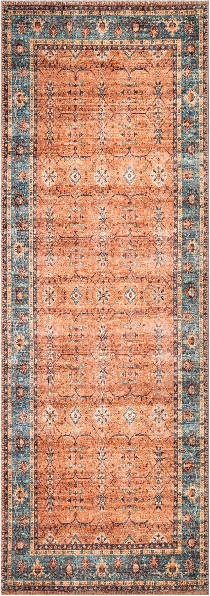 Bloom Rugs Washable Non-Slip 12 ft Runner - Image 3