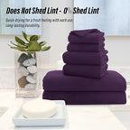 MOONQUEEN Ultra Soft Microfiber Coral Velvet Towel Set - Image 5