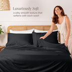 Bare Home 100% Rayon Made from Bamboo Luxury King Size Set of 2 Cooling - Image 2