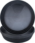 LWALRS Plant Saucer 18 Inch, Extra Large Planter Saucer 4 Pack, Plastic Plant by LWALRS