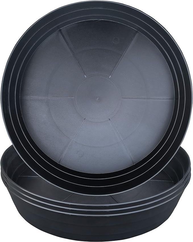 Plant Saucer 10 12 14 16 18 20 25 Inch Extra-Deep Plant Trays by LWALRS