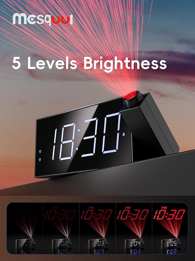 Projection Digital Alarm Clock - Image 4