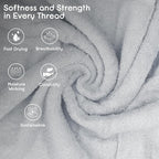 Ariv Premium Jumbo Bath Towels Pack of 2, Beach Towel, Extra-Large Bath Sheets - Image 6