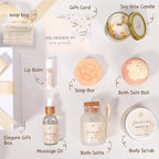EXTALOW Spa Gifts for Women Mothers Day Gifts Jasmine Bath Gift Baskets - Image 3