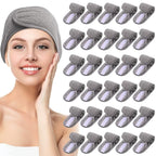 Hoteam 30 Pack Spa Headband Facial Esthetician Hair Wrap by Hoteam