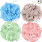 Fu Store Loofah Sponge Shower Loofahs 70g Bath Sponges Mesh Balls 4 Colors by FuStore
