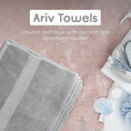 Ariv Premium Jumbo Bath Towels Pack of 2, Beach Towel, Extra-Large Bath Sheets - Image 5