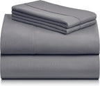 LuxClub 3 PC Twin XL Sheet Set, Deep Pockets Wrinkle Free Cooling Bed Sheets - Image 9