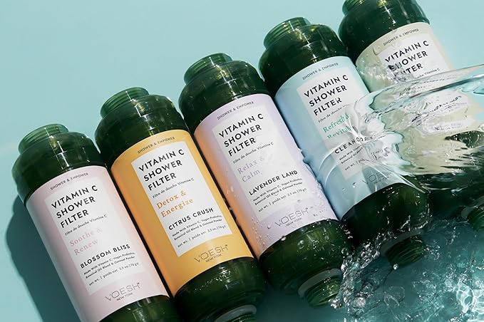 VOESH Vitamin C Shower Filter, Rainforest Mist, Shower Aromatherapy, Water - Image 6