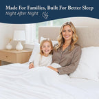 Lane Linen 100% Organic Cotton Queen Size Flat Sheet Only - Image 6