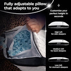 Silvery Silver Infused Restcool Bed Pillow - Image 2