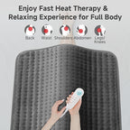 XXL Heating Pad for Back Pain Relief, Large Heating Pads Mothers Day Gifts for - Image 4
