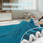 Heated Blanket Electric Blanket Full Size 72''x84'' - Image 2