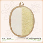 Almooni Natural Loofah Exfoliating Body Scrubber, Made - Image 4