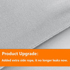 Light Grey Queen Size Comforter Set - Image 3